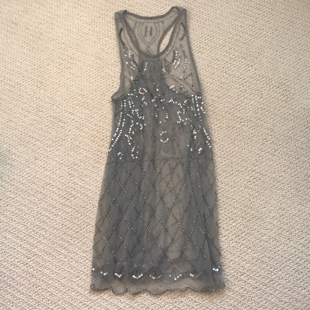Free People beaded dress